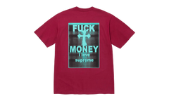 Fuck Money Tee "FW24 - Cardinal" SU27208