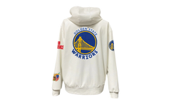 Lightweight Vegan Zip-Up Hooded Jacket "Golden State Warriors" NBA 147WHT WAR