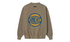 NBA Mens Knicks Sports Fit Crewneck "Homestead Heather" 192NB256508F