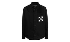 Single Arrow Denim Shirt "Black" OMYD027C99DEN0021001