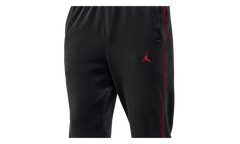 Jordan Brooklyn Velour Track Trousers "Black / Gym Red" HV1872 010