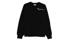 Punched Sweatshirt "Black" I036039 89XX