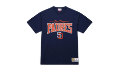 Throw It Back Vintage Logo Short Sleeve T-Shirt "San Diego Padres - Navy" FC9297 SDPNAVY