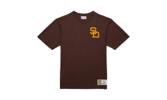Legends Collection Vintage Logo Short Sleeve Tee "San Diego Padres - Brown" FC12500 A SDP 4 BROW
