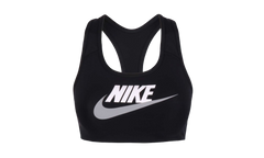 Dri-fit Swoosh Medium-support Graphic Sports Bra"Black/White" DM0579 010