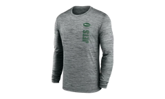 Sideline Velocity Long-Sleeve Dri-Fit T-Shirt "NFL New York Jets - Grey" 02EQ06G72 CAT