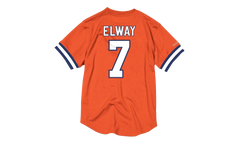 NFL Name & Number Mesh Crew Neck Shirt "Denver Broncos - Orange" NNMPMG18061 DBRORAN94JEL