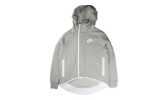 Sportswear Tech Fleece Full-Zip Cape Hoodie WMNS "Grey White" 930757 063