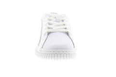 Airwalk The One AW00221-100 Mens White Leather Low Top Skate Sneakers Shoes