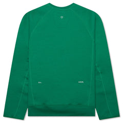 NOCTA Tech Fleece Crew - Stadium Green/Sail
