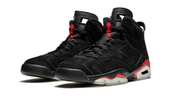 6 Retro "BLACK / VARSITY RED" 384664 061