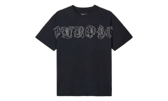 Logo Print Cotton T-Shirt "Black" P104 TBGO425