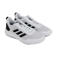 Element Race B44856 Mens White Canvas Lace Up Lifestyle Sneakers Shoes