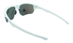 Flak Beta Sunglasses "Matte White / Sapphire Iridium" OO9363 15