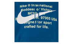 Swoosh French Terry Hoodie "Blue" CJ4863 499