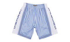 NBA Striped Swingman Shorts "1996 Los Angeles Lakers - Blue" SMSHBW19048 LALPTBL96