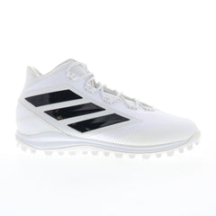 AS Freak Carbon Mid Turf Mens White Athletic Football Cleats Shoes