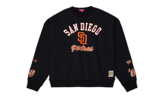 MLB Premium CR Fleece Sweatshirt WMNS "San Diego Padres - Black" SKU FC11344 SDPBLCK