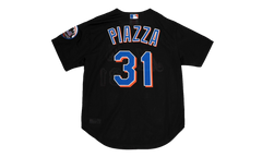 MLB Mike Piazza Jersey "2000 New York Mets - Black" ABBF7117 NYM00MPIBLCK