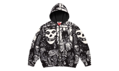 The Misfits® Zip Up Hooded Sweater "SS26 - Black" SU27403