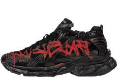 Runner Graffiti Black Red