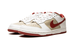 DUNK LO PRO MNS WMNS"Light Stone Varsity Red"